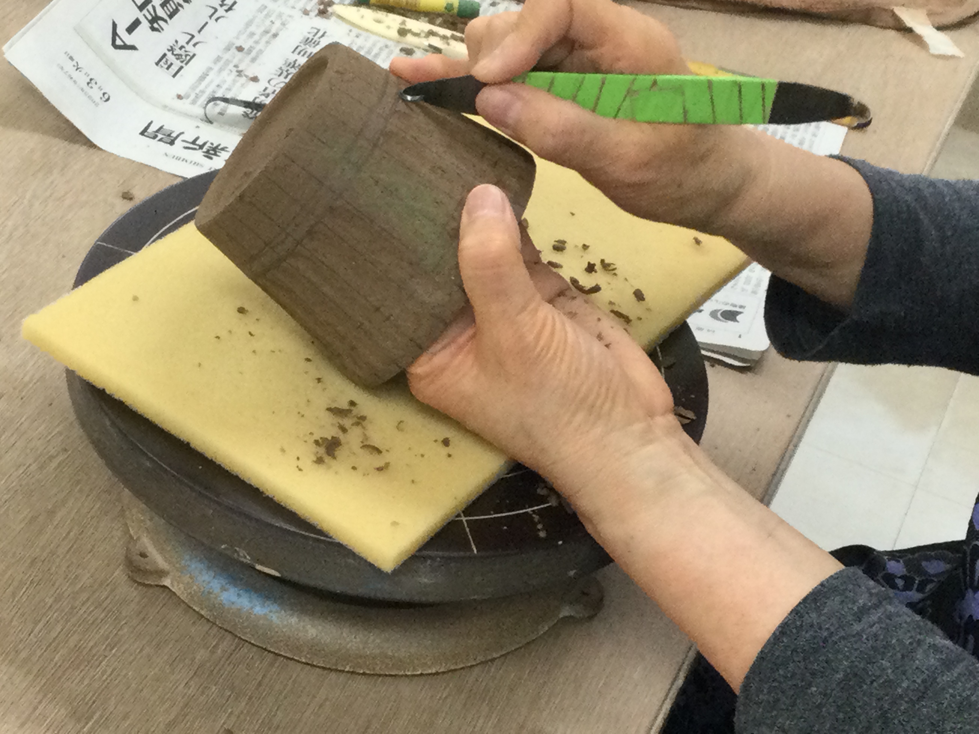 きょうの陶芸教室