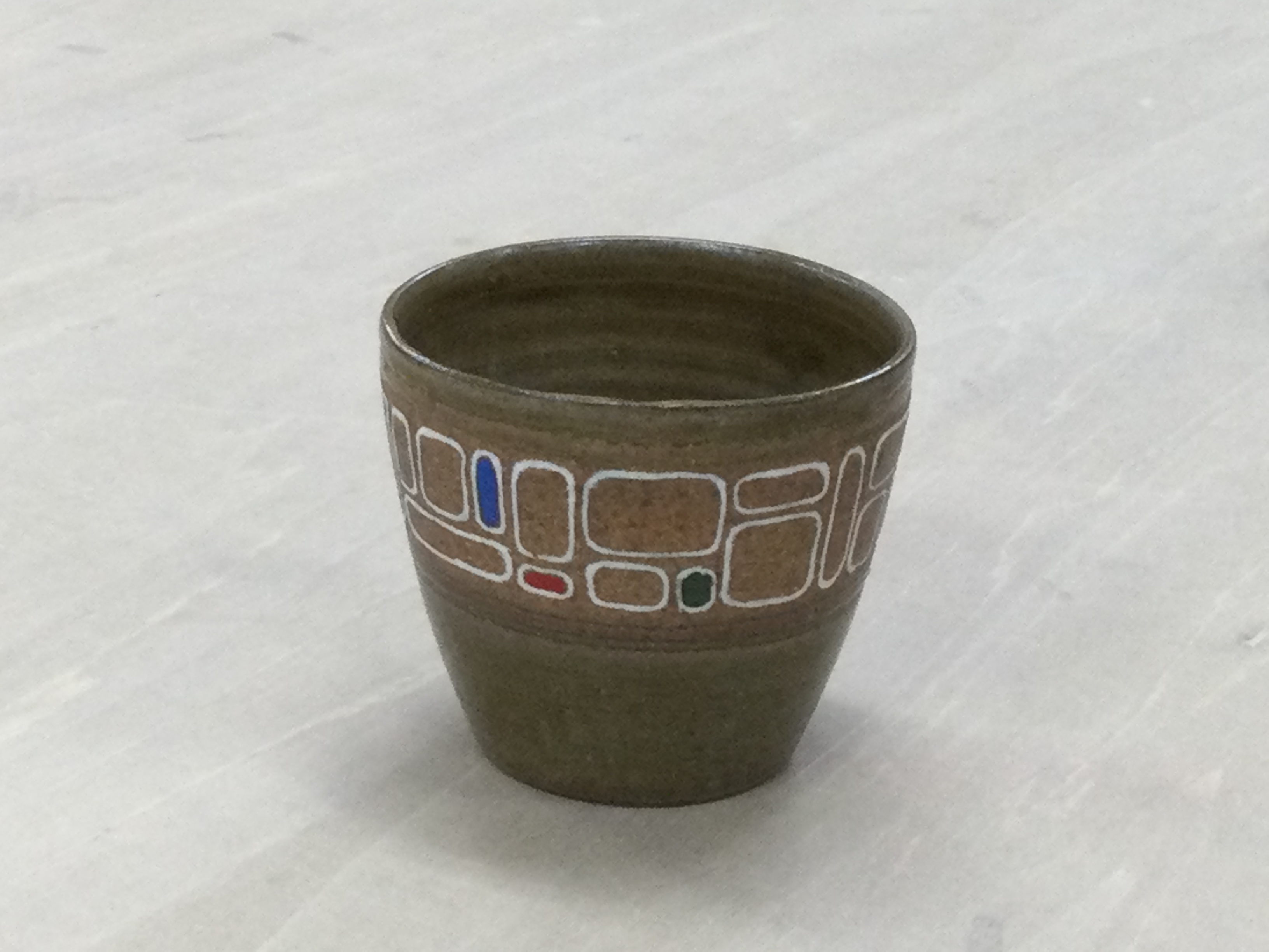 窯出しです(陶芸作品)