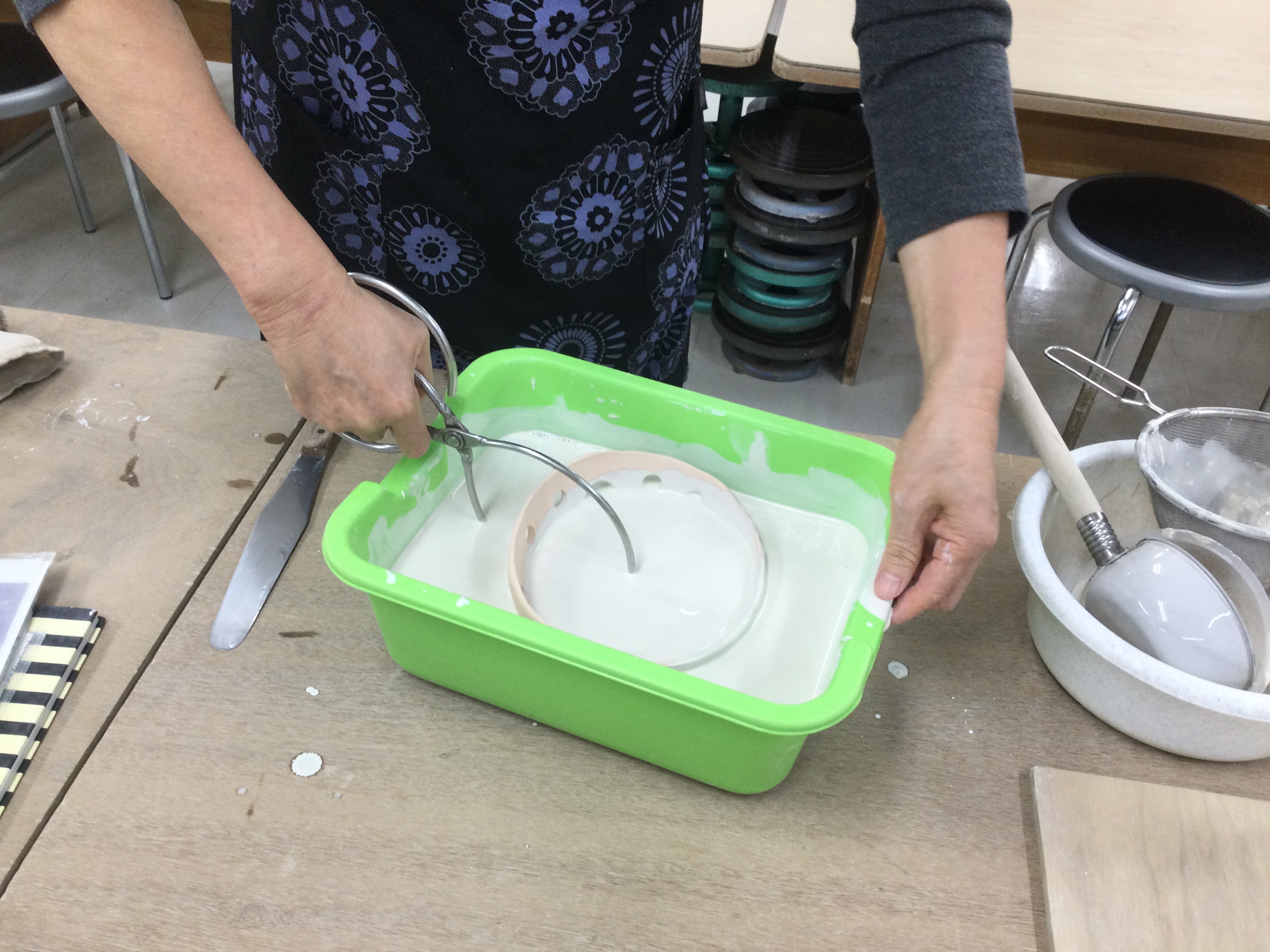 きょうの陶芸教室