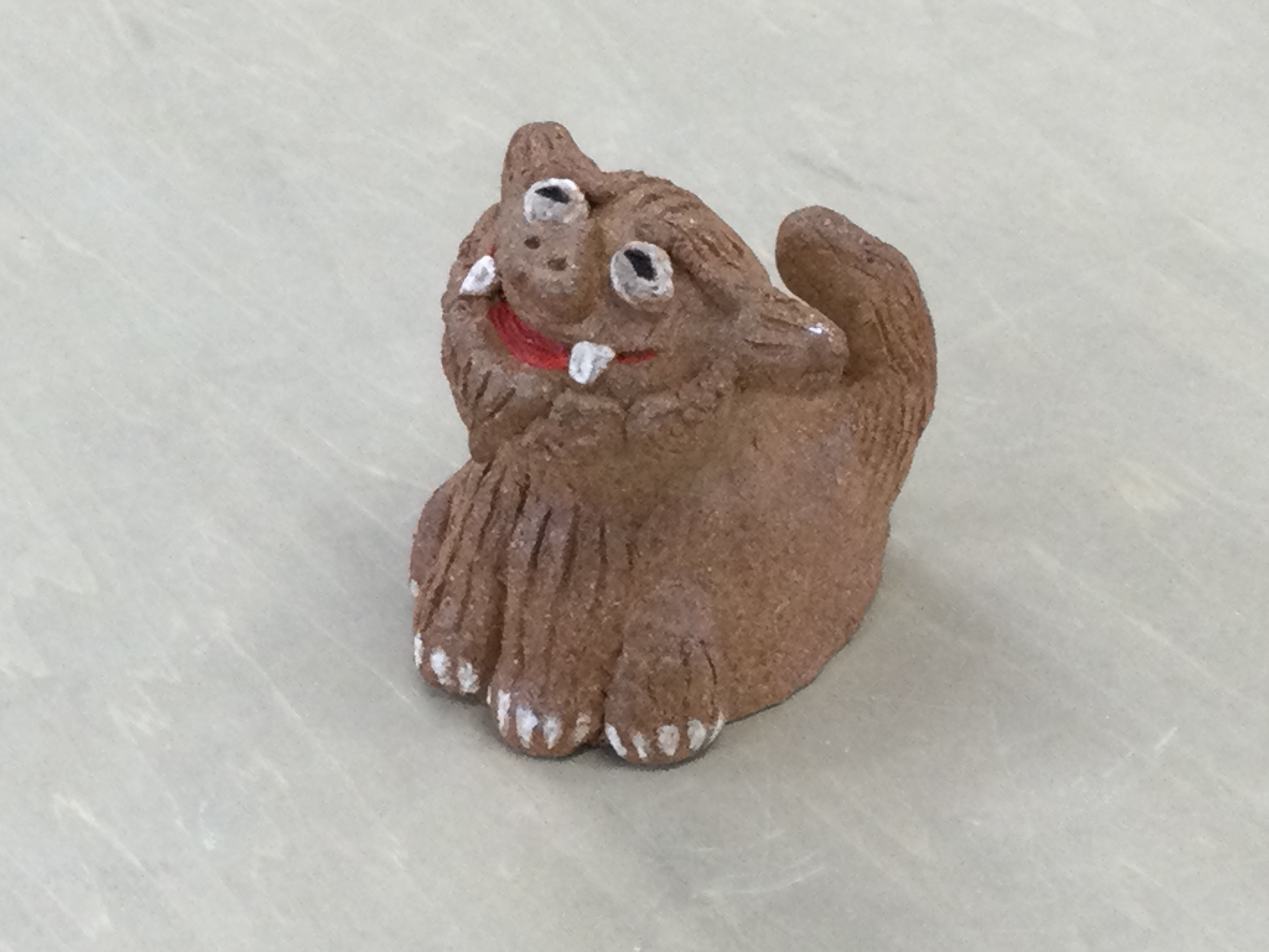 窯出しです(陶芸作品)