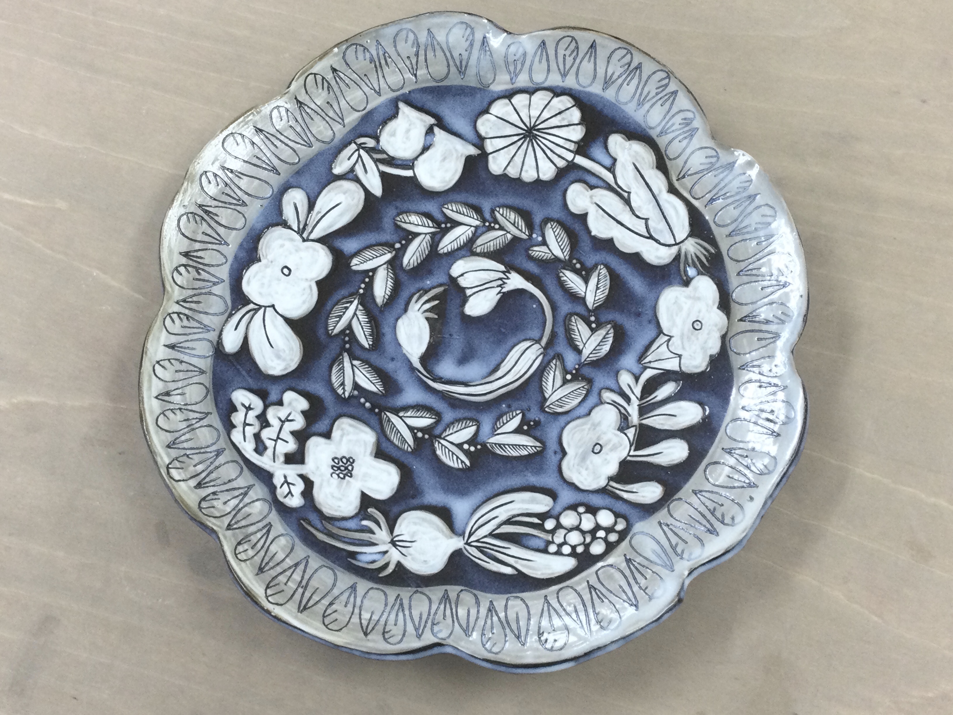 窯出しです(陶芸作品)