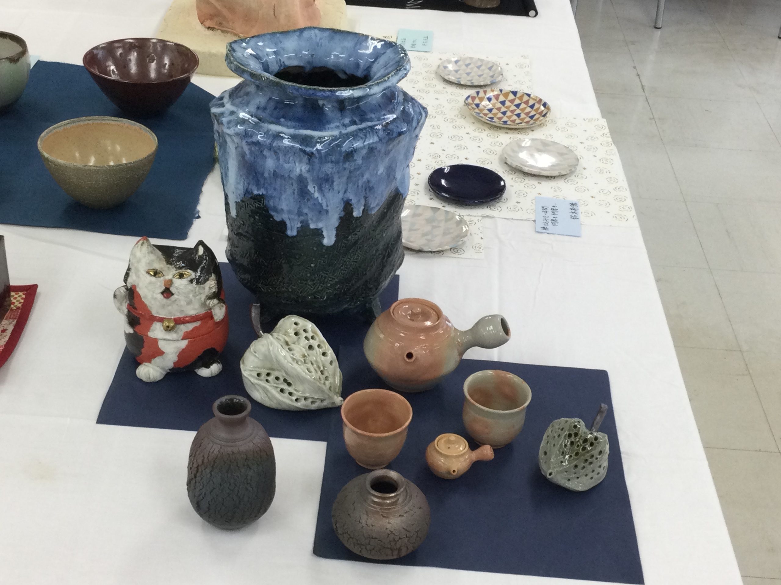 作陶展　2日目