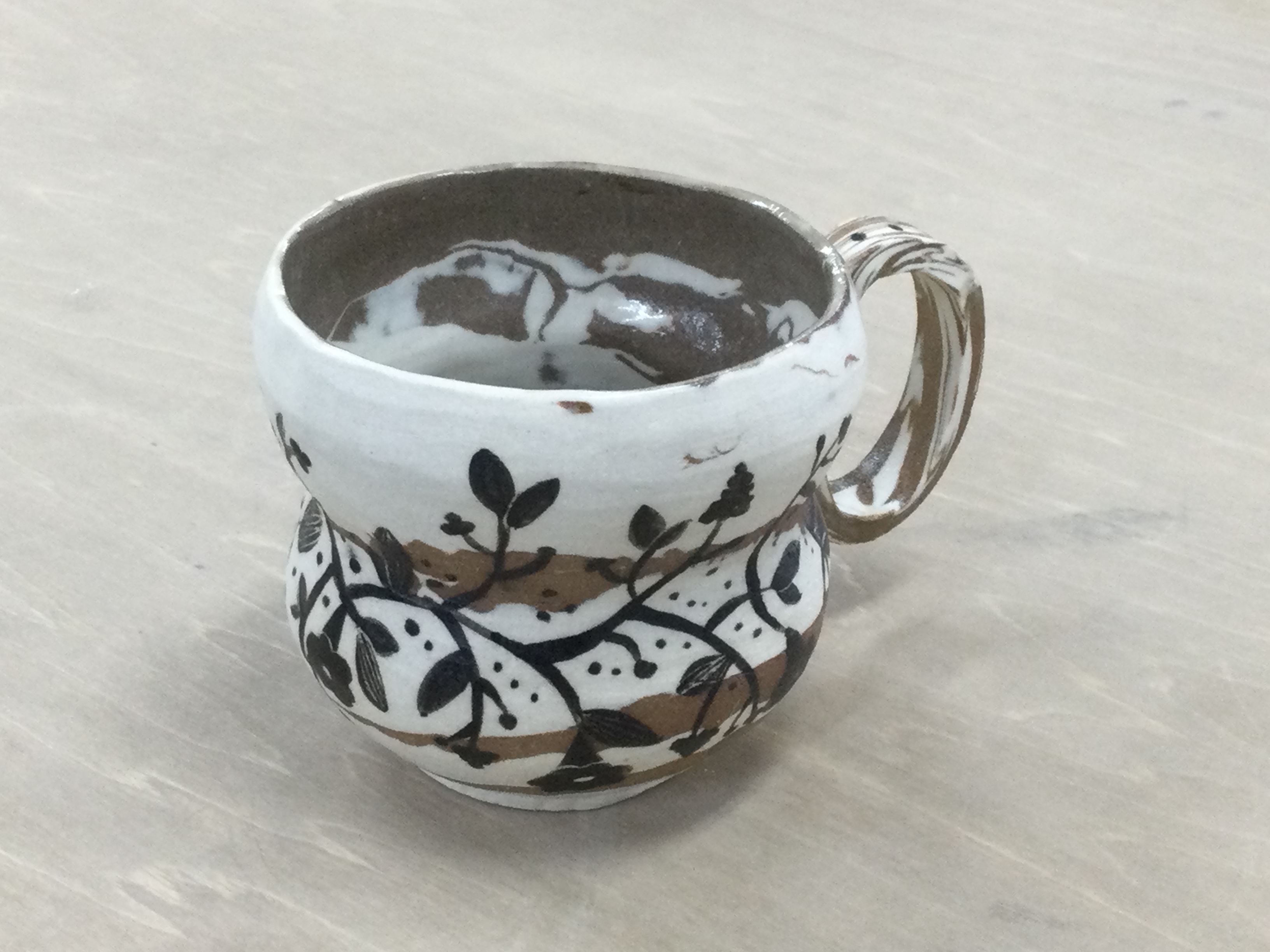 窯出しです（陶芸作品）