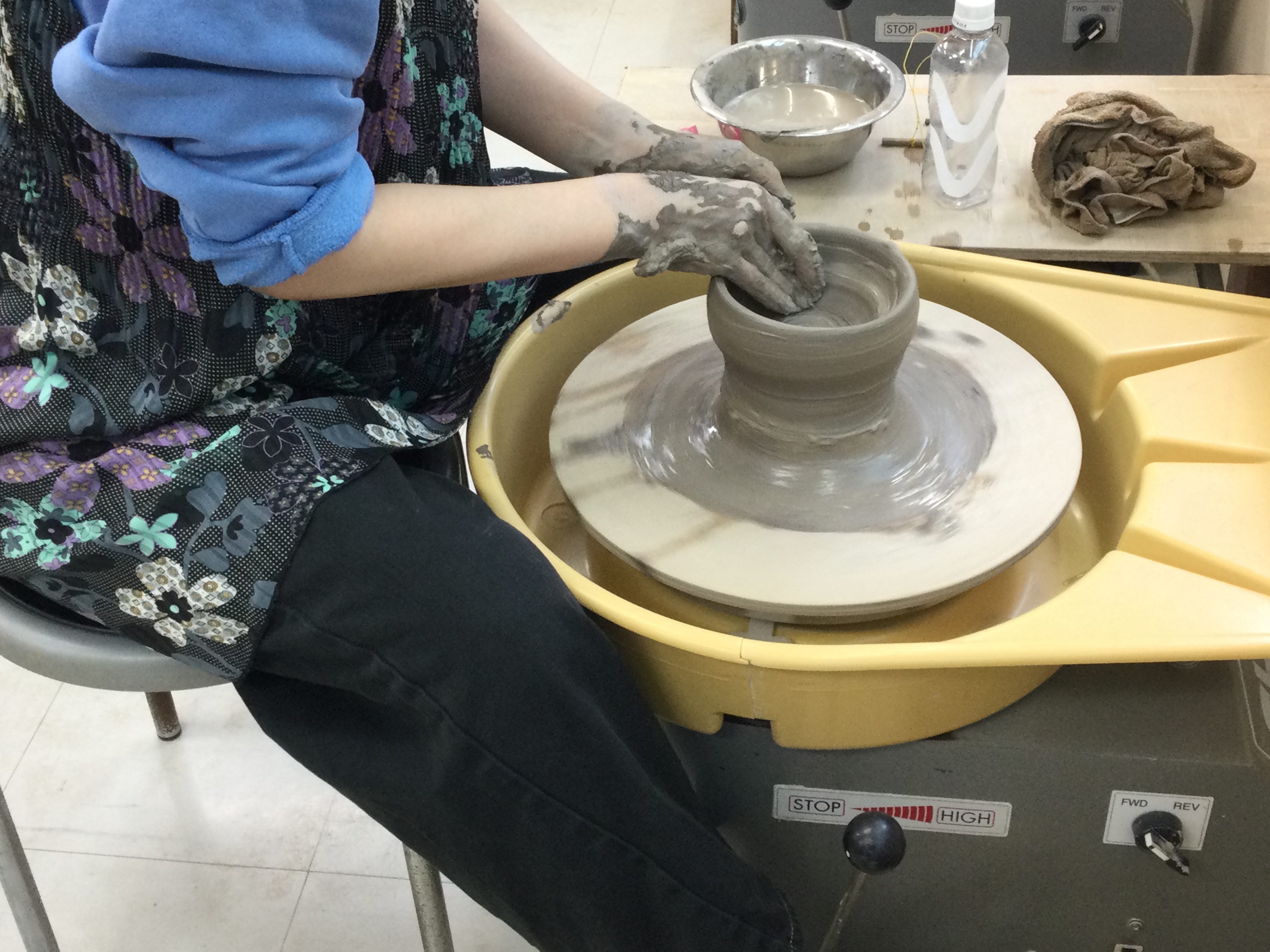 きょうの陶芸教室