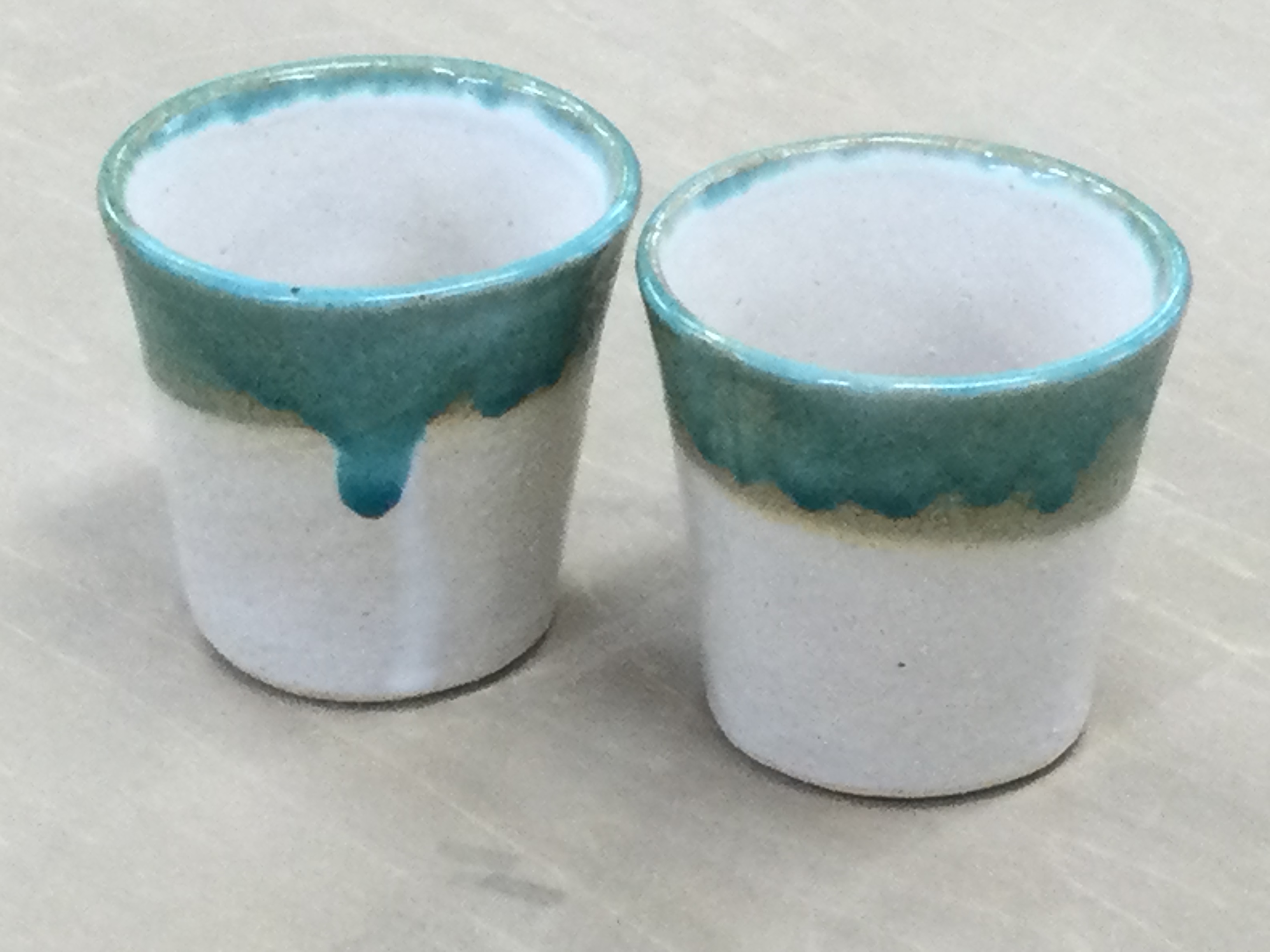 窯出しです(陶芸作品)