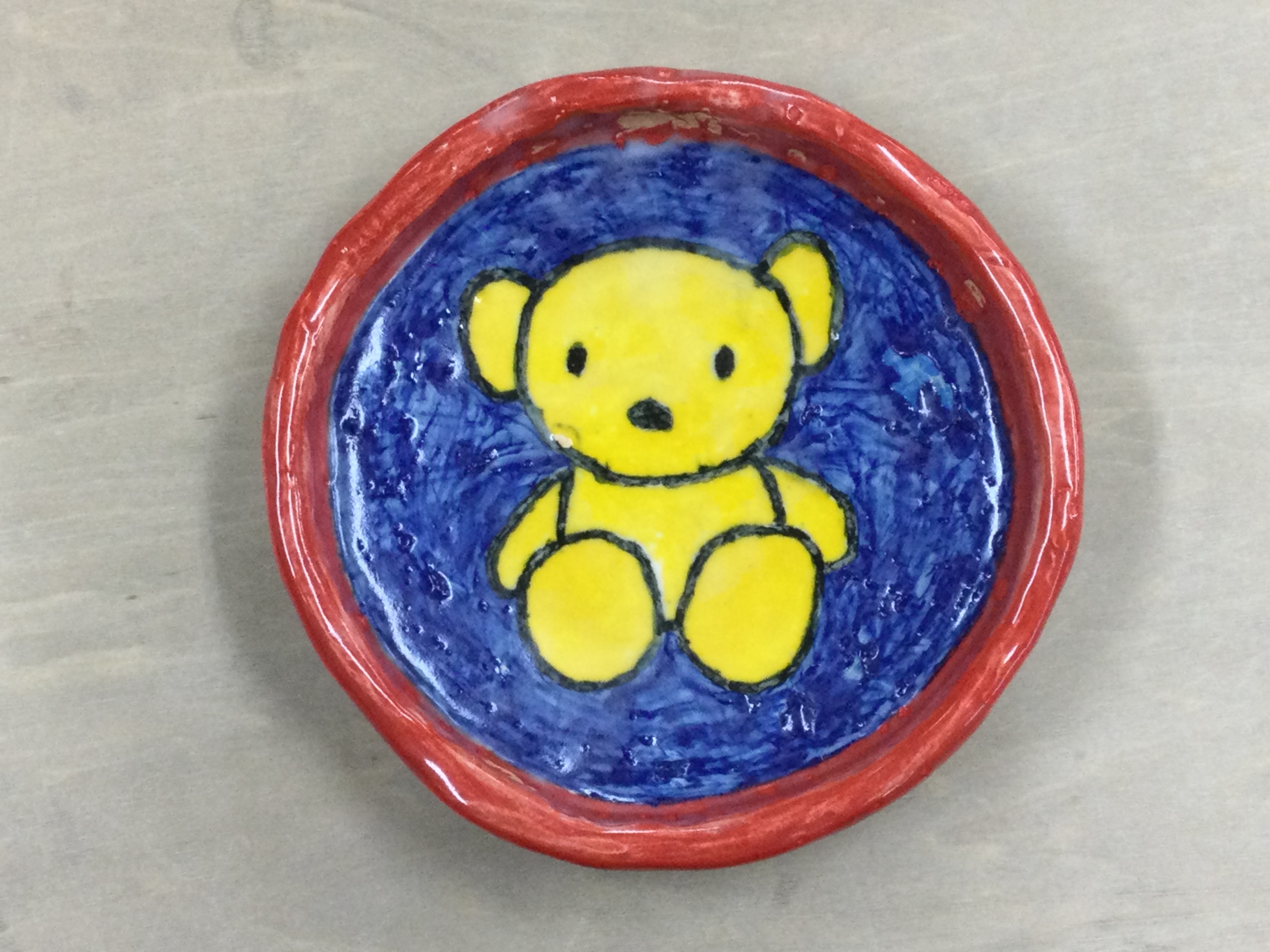 窯出しです(陶芸作品)