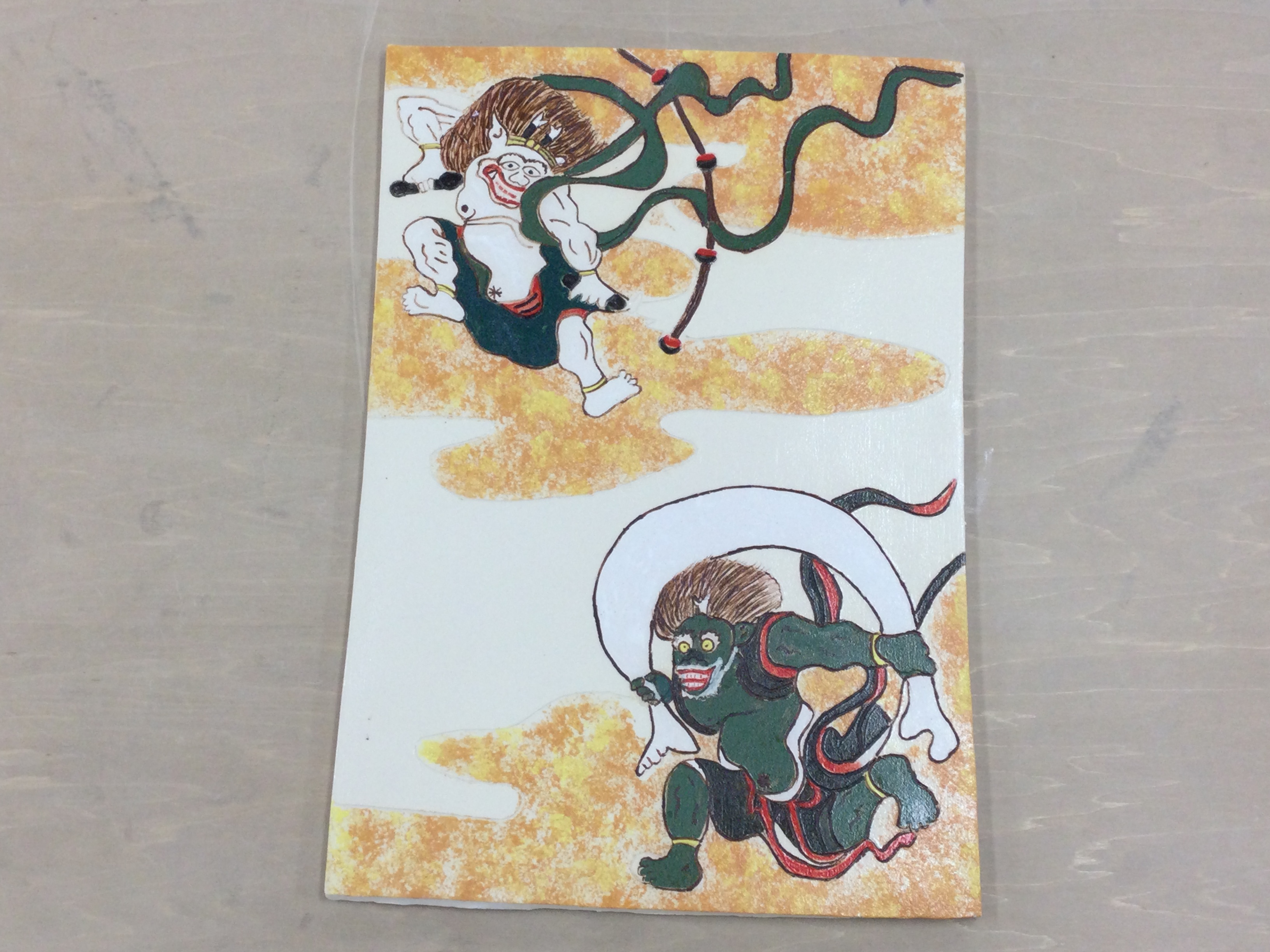 窯出しです（陶芸作品）