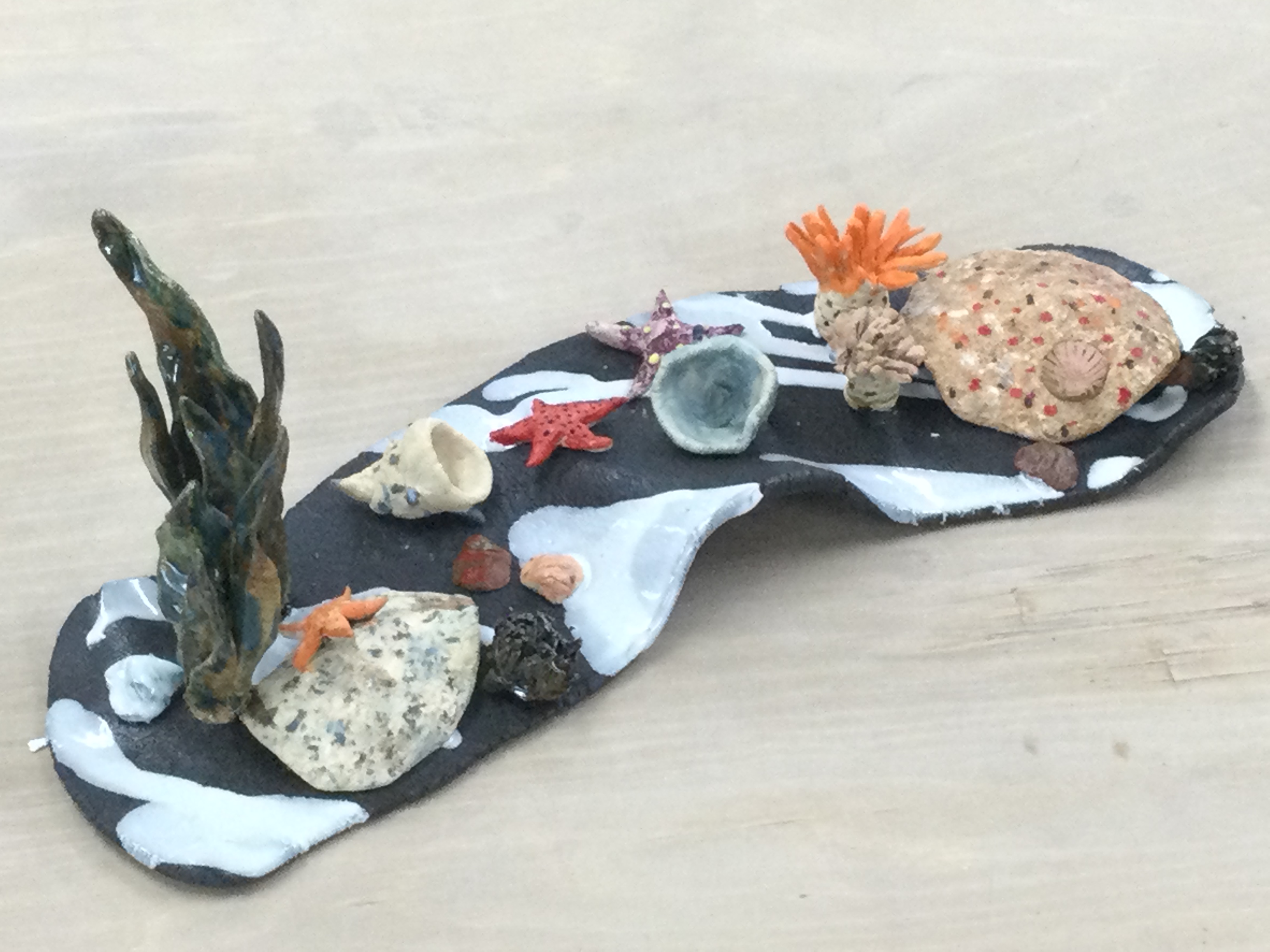 窯出しです(陶芸作品)