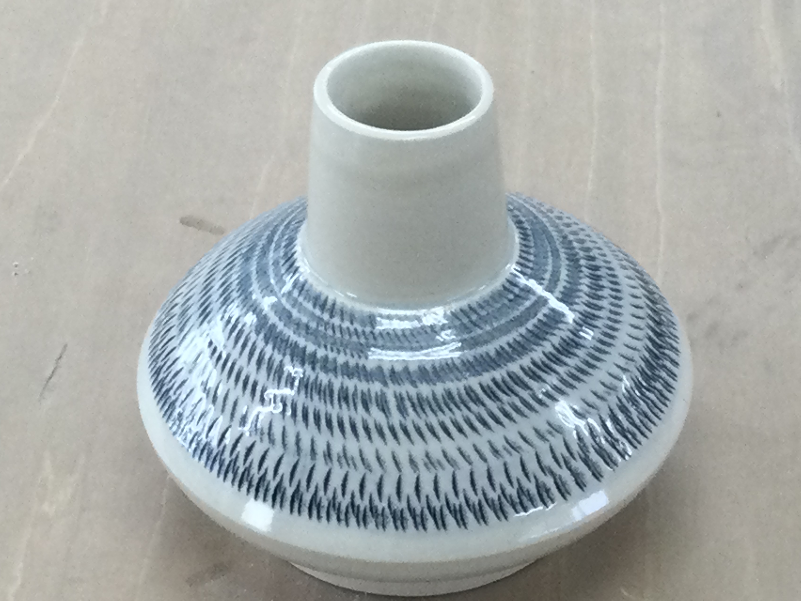 窯出しです(陶芸作品)