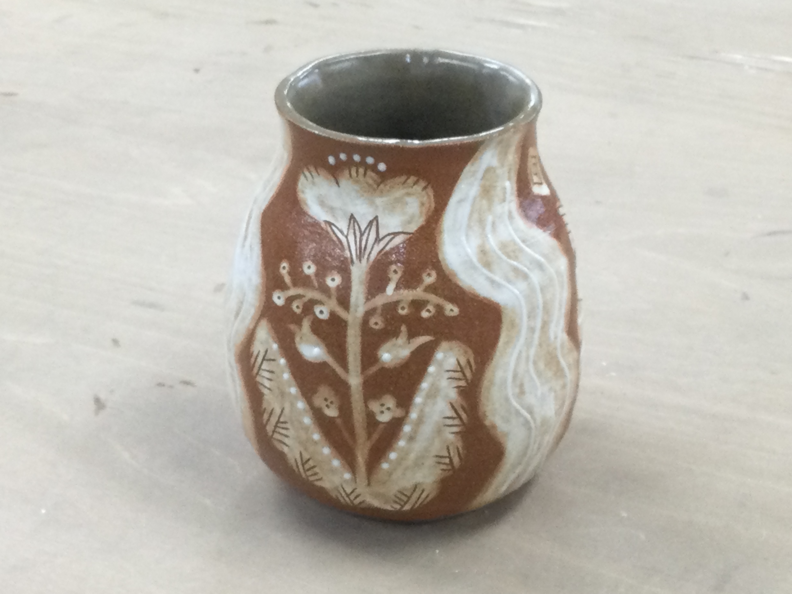 窯出しです(陶芸作品)