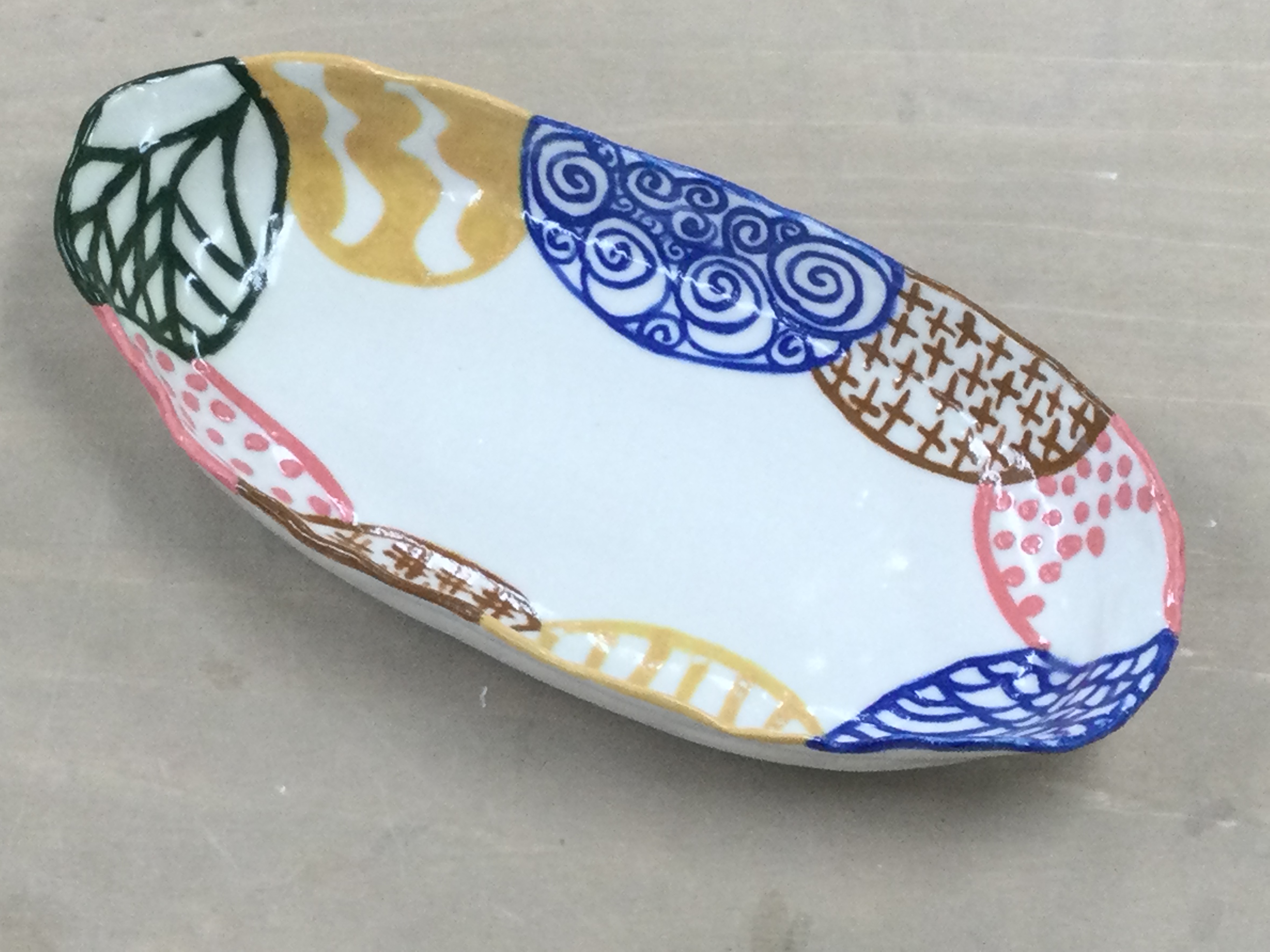 窯出しです(陶芸作品)