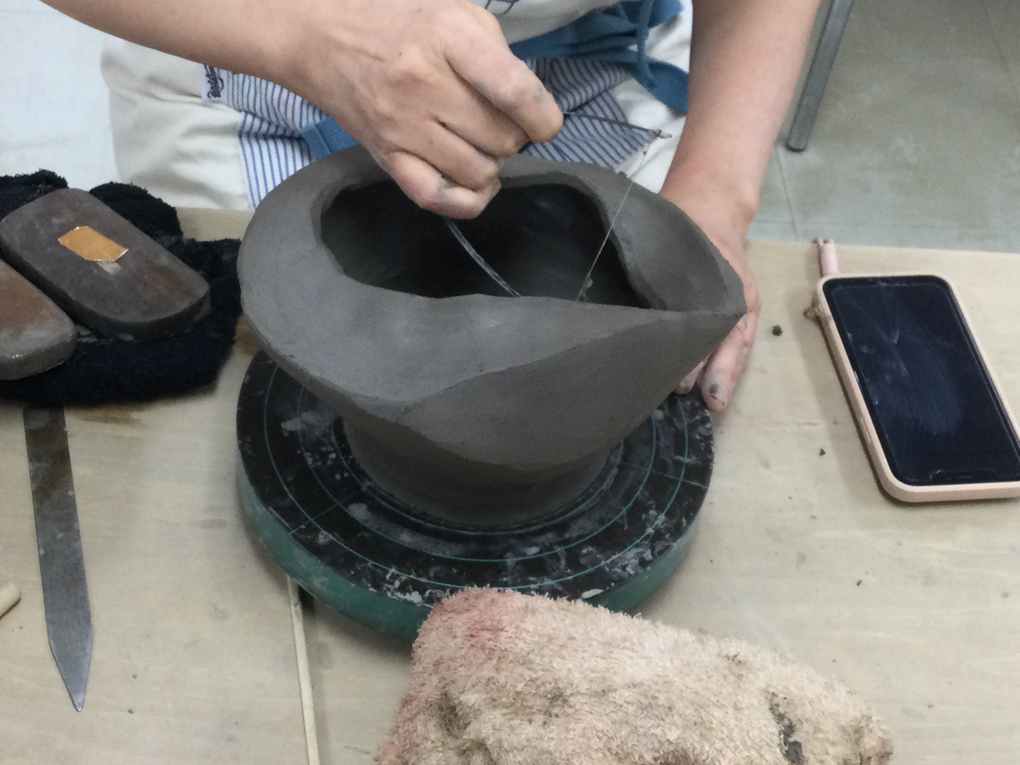 きょうの陶芸教室